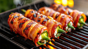 Wildfire Mesquite Bacon-Wrapped Jalapeño Poppers