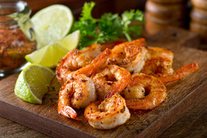 Cajun Blackened Shrimp with Garlic Butter Sauce