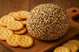 Everything Bagel But Better Cheese Ball