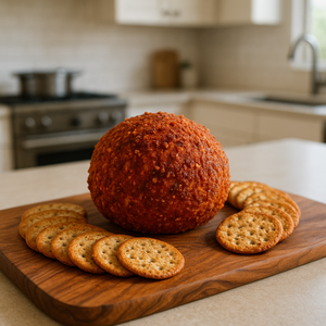 Smoky Carolina Rub Cheese Ball