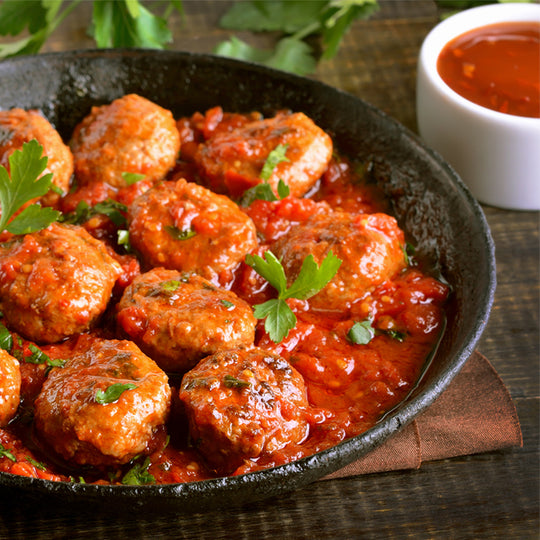 Wild Game Bison Meatballs – Asabasa Spice Co.